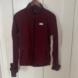 REI Maroon Jacket Sz S